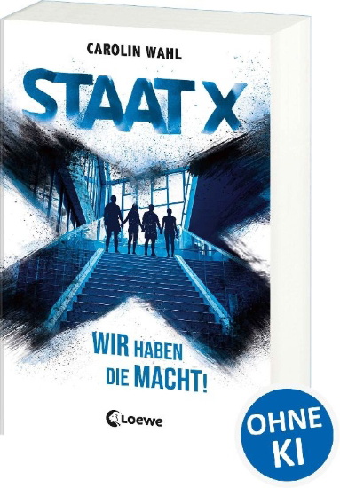 Buchcover und Innenansicht für das Buch: Wir haben die Macht