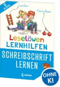 Buchcover und Innenansicht für das Buch: Leselöwen Lernhilfen - Schreibschrift lernen - 2. Klasse