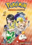 Buchcover und Innenansicht für das Buch: Pokémon Karmesin und Purpur 01
