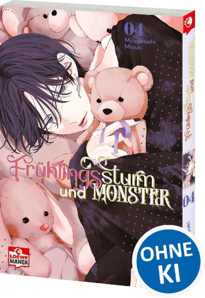 Buchcover und Innenansicht für das Buch: HARU NO ARASHI TO MONSTER