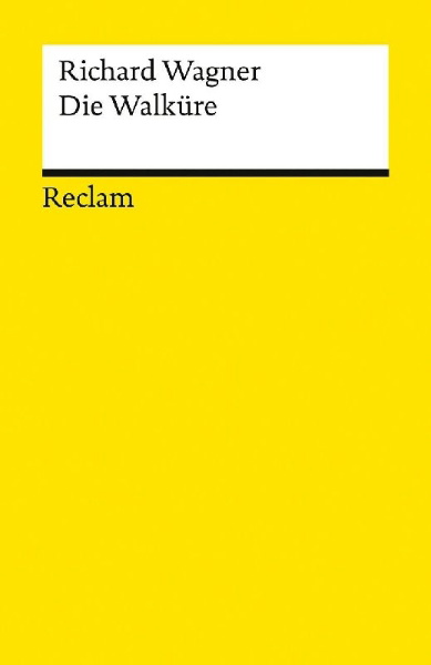 Buchcover und Innenansicht für das Buch: Der Ring des Nibelungen. Erster Tag: Die Walküre