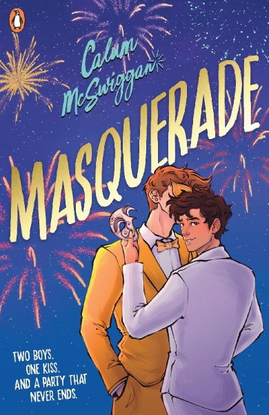 Buchcover und Innenansicht für das Buch: Masquerade