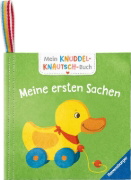 Buchcover und Innenansicht für das Buch: Mein Knuddel-Knautsch-Buch - Meine ersten Sachen