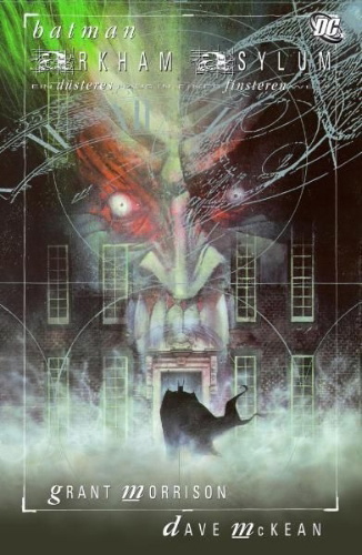 Buchcover und Innenansicht für das Buch: Batman: Arkham Asylum