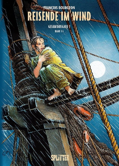 Buchcover und Innenansicht für das Buch: Reisende im Wind Gesamtausgabe (1. Zyklus)