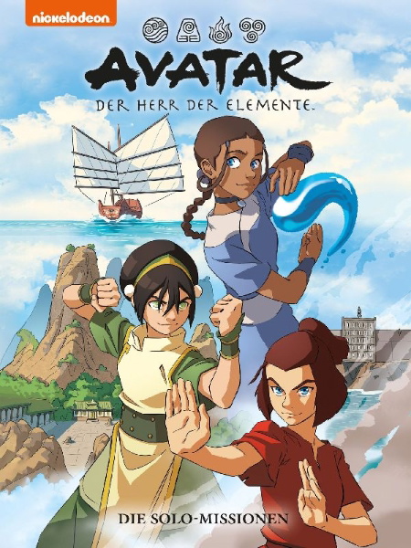 Buchcover und Innenansicht für das Buch: Avatar - Der Herr der Elemente: Premium 8