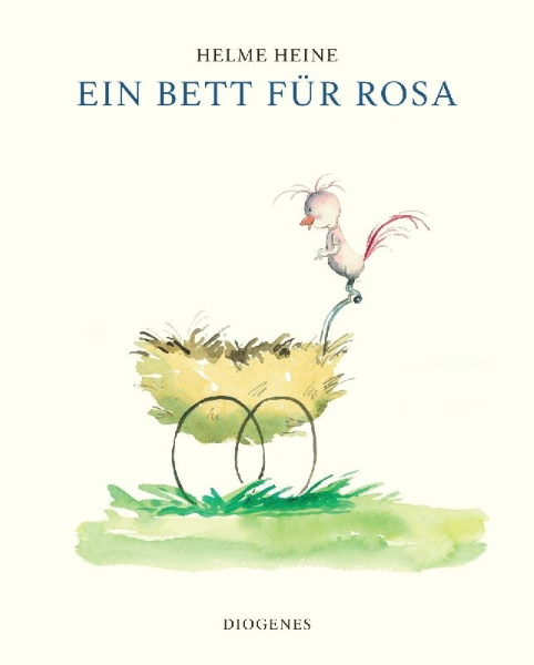 Buchcover und Innenansicht für das Buch: Ein Bett für Rosa