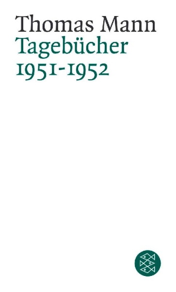 Buchcover und Innenansicht für das Buch: Tagebücher 1951 - 1952