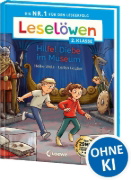 Buchcover und Innenansicht für das Buch: Leselöwen 2. Klasse - Hilfe! Diebe im Museum