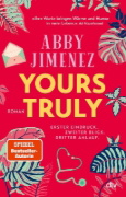 Buchcover und Innenansicht für das Buch: Yours Truly