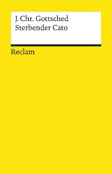Buchcover und Innenansicht für das Buch: Sterbender Cato