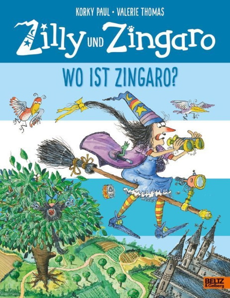 Buchcover und Innenansicht für das Buch: Winnie and Wilbur. Looking for Wilbur