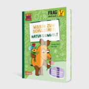 Buchcover und Innenansicht für das Buch: Frag doch mal ... die Maus: Wissen zum Schulstart: Natur und Umwelt