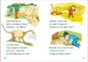 Buchcover und Innenansicht für das Buch: Die besten Silbengeschichten zum Lesenlernen für Jungs 1. Klasse