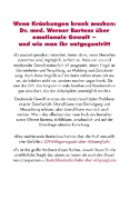 Buchcover und Innenansicht für das Buch: Emotionale Gewalt