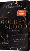 Buchcover und Innenansicht für das Buch: Golden Blood - A Deal with Darkness