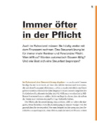 Buchcover und Innenansicht für das Buch: Steuererklärung 2025/2026 - Rentner, Pensionäre