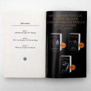 Buchcover und Innenansicht für das Buch: En konges æt