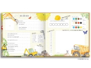 Buchcover und Innenansicht für das Buch: Kindergartenfreunde - BAUSTELLE