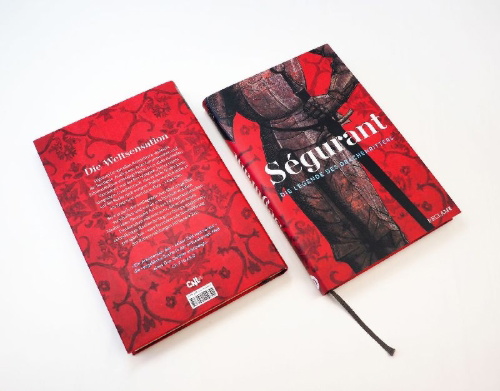 Buchcover und Innenansicht für das Buch: Ségurant. Die Legende des Drachenritters