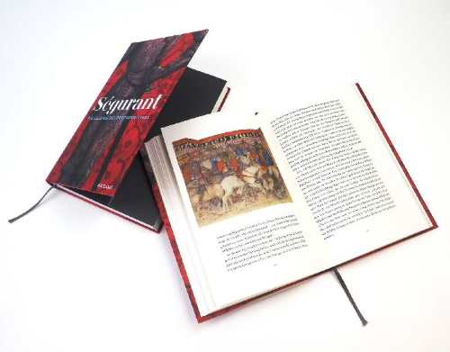 Buchcover und Innenansicht für das Buch: Ségurant. Die Legende des Drachenritters