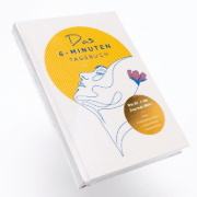 Buchcover und Innenansicht für das Buch: Das 6-Minuten-Tagebuch 'Art Edition'