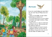 Buchcover und Innenansicht für das Buch: Das magische Baumhaus junior (Band 35) - Leonardos Traum vom Fliegen