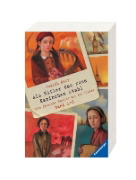 Buchcover und Innenansicht für das Buch: When Hitler Stole Pink Rabbit (Als Hitler das rosa Kaninchen stahl), The other way round (Warten bis der Frieden kommt), A Small person for away (Eine Art Familientreffen)