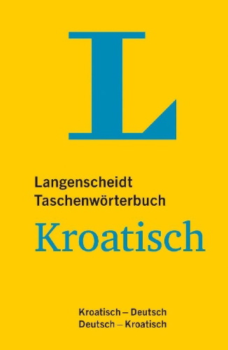 Buchcover und Innenansicht für das Buch: Langenscheidt Taschenwörterbuch Kroatisch