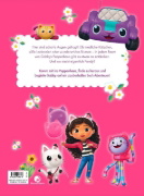 Buchcover und Innenansicht für das Buch: Gabby's Dollhouse: Mein großes Wimmelbuch