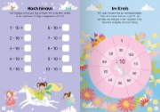Buchcover und Innenansicht für das Buch: Magical Unicorn Academy. Multiplying and Dividing.