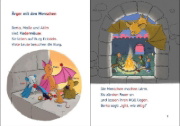 Buchcover und Innenansicht für das Buch: Leselöwen 1. Klasse - Fledermaus im Anflug