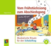 Buchcover und Innenansicht für das Buch: Vom Frühstückssong zum Abschiedsgong