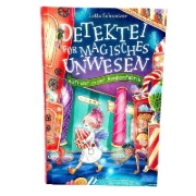 Buchcover und Innenansicht für das Buch: Detektei für magisches Unwesen - Drei Helden für ein Honigbrot