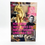 Buchcover und Innenansicht für das Buch: Ich sehe was, was du nicht siehst, und das ist Kunst