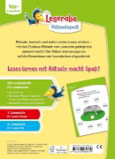 Buchcover und Innenansicht für das Buch: Ravensburger Leserabe Rätselspaß - Erstlese-Rätsel für Lesestarter ab 5 Jahren - Vor-Lesestufe