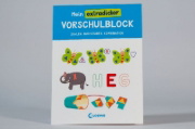 Buchcover und Innenansicht für das Buch: Mein extradicker Vorschulblock