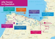 Buchcover und Innenansicht für das Buch: MARCO POLO Camper Guide Nordspanien, Atlantikküste & Pyrenäen