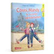 Buchcover und Innenansicht für das Buch: Conni & Co 6: Conni, Mandy und das große Wiedersehen
