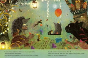 Buchcover und Innenansicht für das Buch: The Birthday: A Big Hedgehog and Little Hedgehog Adventure