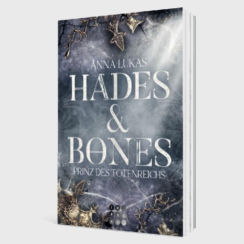 Buchcover und Innenansicht für das Buch: Hades & Bones: Prinz des Totenreichs