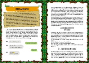 Buchcover und Innenansicht für das Buch: Minecraft Échappe-Toi! - En Mode Survie