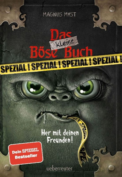 Buchcover und Innenansicht für das Buch: Das kleine Böse Buch - Spezial