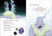Buchcover und Innenansicht für das Buch: Leselöwen 2. Klasse - Geisterjagd um Mitternacht