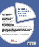 Buchcover und Innenansicht für das Buch: #dkinfografik. BWL einfach erklärt