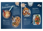 Buchcover und Innenansicht für das Buch: The ultimate Camping Cookbook