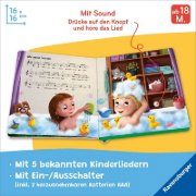 Buchcover und Innenansicht für das Buch: Hör mal hin - Alle meine Entchen: Meine ersten Lieblingslieder