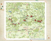 Buchcover und Innenansicht für das Buch: Altmühltal. Wandern für die Seele