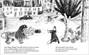 Buchcover und Innenansicht für das Buch: Der Glückliche Löwe (Pappbilderbuch)