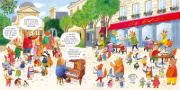 Buchcover und Innenansicht für das Buch: Mein Klassik-Klangbuch: Das Tierorchester spielt Chopin
